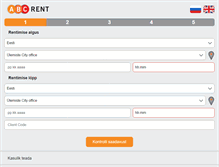 Tablet Screenshot of abcrent.ee